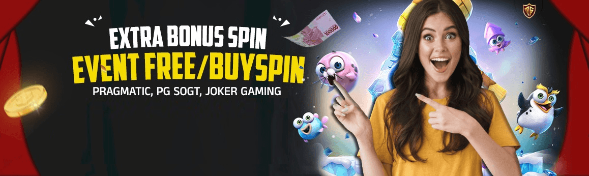 EVENT BONUS FREE SPIN & BUY SPIN TAMANSLOT77